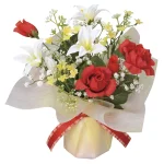 光触媒 人工観葉植物 造花 アミリー (高さ25cm) (79K25)