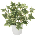 光触媒 人工観葉植物 造花 斑入りアイビ― (高さ23cm) (834K30)