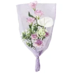 造花 ブーケ仏花カラー1本 (高さ50cm) (FPY-105N27) ※光触媒無し