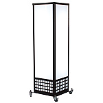 4面対応 格子付デザイン和風電飾スタンド看板 (A-801)