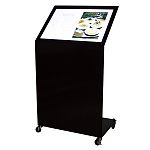 B3用カードケース付B3タテLED内照式メニュースタンド