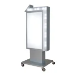 ※矢印のLEDは赤・白・電球色のいずれか1色になります。ご注文時、ご指定をお願いいたします。 ※写真は本体シルバーです。