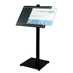 メニュースタンド MK-120 (A3・カードケース付) W530タイプ ブラック (MK-120-BK)