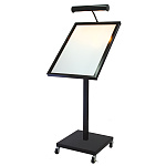 屋外対応LED付メニュースタンド A2タテ