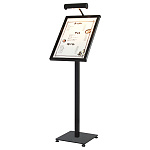 屋外対応LED付メニュースタンド A3タテ