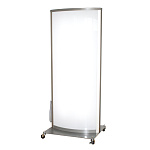電飾アルミスタンド看板 RA-301 全高1480 透明板付き ポスター入替えタイプ