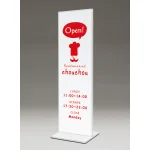 スタンド看板 タワーサイン 258 ホワイト