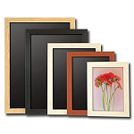 イレパネウッディ ニューアートフレーム A2 ブラック