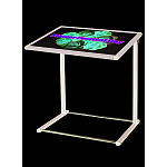 フロアバリウススタンドN型 規格:B2横 ブラック (BFVANAC-B2Y)