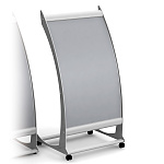 R型看板 タイプJ J60SiC シルバー板 キャスター仕様