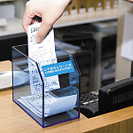 レシート回収BOX