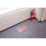 フロアカーペット用標識