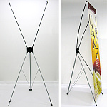 バナーXスタンド ブラック