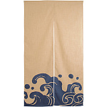 エステル麻のれん (3547) 波