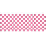 ロール幕 (3868) 市松模様 ピンク H900×W10200mm