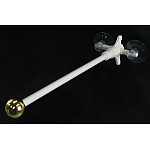 Rフラッグ専用ポール (872) 2個吸盤式 丸パイプ26cm金