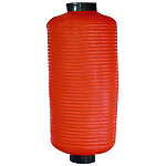 【大八】無地ちょうちん (9053) 赤