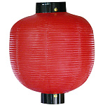 【尺五丸】無地ちょうちん (9057) 赤