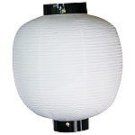 【尺八丸】無地ちょうちん (9060) 白