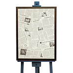 マジカルボード L 英字新聞柄 (6653)