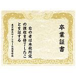 【デザインNo.3-2】卒業証書風デザイン フォトスポット背景幕 和紙柄 印刷製作代 3×4タイプ用 (※本体別途)