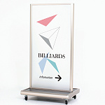 アルミタワースタンド ATS-61R 両面 屋外用 W600×H1200