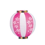 【2026年春】ポリ尺丸提灯 桜柄 (No181-20)