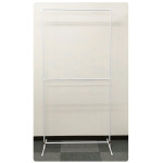 【2026年春】タペストリースタンド半月16φ用白4ケ付 (No181-3)