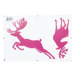 【2024年商品】かたがみ トナカイ (No.005843)