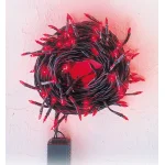 【2024年商品】ミニライト100球防水レッド (No.007317)