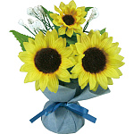 【2025年夏】ミニミニポットひまわり (No178-19_09)