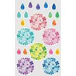 【2025年夏】ウィンドウステッカー あじさい (No178-08_05)