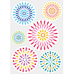 【2025年夏】ウィンドウステッカー(小) 花火 (No178-07_07)
