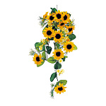 【2025年夏】サンフラワーバイン (No178-19_02)