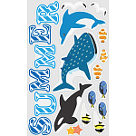 【2025年夏】ウィンドウステッカー サマー (No178-08_04)