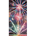 【2025年夏】タペストリー(防炎) 夜空花火 (No178-04_03)