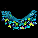 【2025年秋商品】秋色味覚プリーツハンガー(No179-2005)