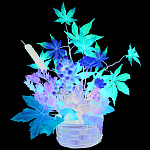 【2025年秋商品】紅葉盛カゴアレンジ オレンジ(No179-1702)