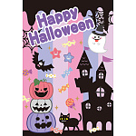 【2025年秋商品】ハーフタペストリー ユメカワハロウィン(No179-0604)