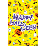 【2025年秋商品】ハーフタペストリー キッズハロウィン(No179-0605)