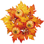 【2025年秋商品】パンプキンリース(No179-1707)