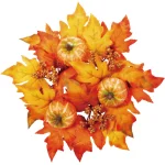 【2025年秋商品】パンプキンリース(No179-1707)