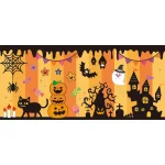 【2025年秋商品】ディスプレイシート ポップハロウィン(No179-0814)