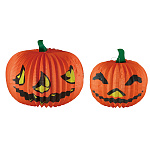 【2025年秋商品】ハニカムパンプキン大小2個セット(No179-1305)