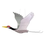 【2024年商品】クラフト飛鶴40cm銀 (No.040563)