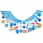 【2025年商品】ブーツ雪だるまプリーツハンガー (No.040585)