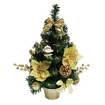 【2024年商品】45cmデコレーションツリーゴールド (No.043607)