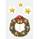 【2024年商品】A3ステッカーリース (No.043749)