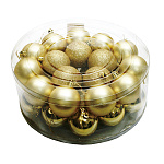 【2024年商品】オーナメントメタリックボール60mm32個入GO (No.043906)