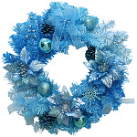 【2024年商品】ビビットブルーリース (No.043927)